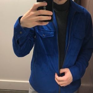 Urban outfitters men’s zip up shirt jacket